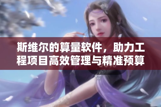 斯维尔的算量软件，助力工程项目高效管理与精准预算