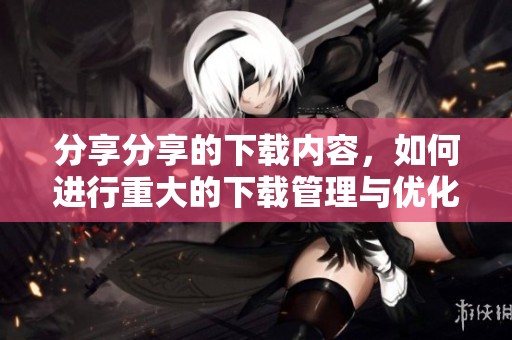 分享分享的下载内容，如何进行重大的下载管理与优化呢
