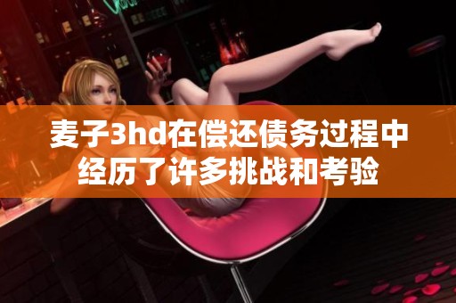 麦子3hd在偿还债务过程中经历了许多挑战和考验