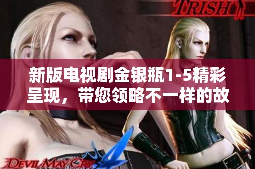 新版电视剧金银瓶1-5精彩呈现，带您领略不一样的故事情节与人物关系