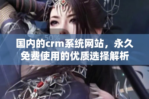 国内的crm系统网站，永久免费使用的优质选择解析