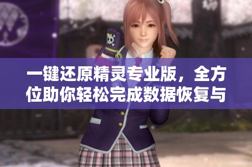 一键还原精灵专业版，全方位助你轻松完成数据恢复与备份工作
