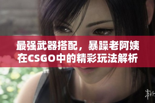 最强武器搭配，暴躁老阿姨在CSGO中的精彩玩法解析