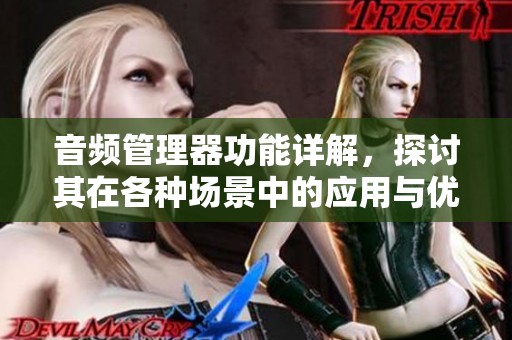 音频管理器功能详解，探讨其在各种场景中的应用与优势