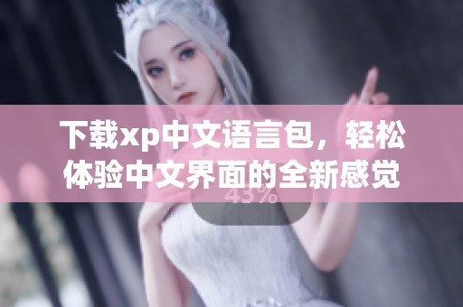 下载xp中文语言包，轻松体验中文界面的全新感觉