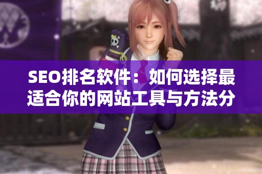 SEO排名软件：如何选择最适合你的网站工具与方法分析