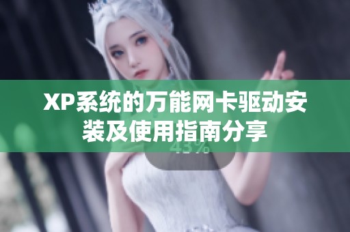 XP系统的万能网卡驱动安装及使用指南分享