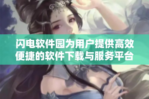 闪电软件园为用户提供高效便捷的软件下载与服务平台让你畅享科技之美