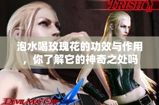 泡水喝玫瑰花的功效与作用，你了解它的神奇之处吗