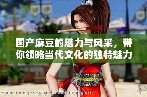 国产麻豆的魅力与风采，带你领略当代文化的独特魅力