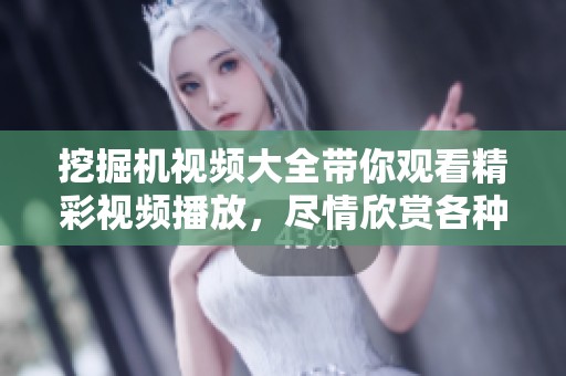 挖掘机视频大全带你观看精彩视频播放，尽情欣赏各种挖掘机操作！