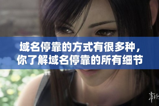 域名停靠的方式有很多种，你了解域名停靠的所有细节吗