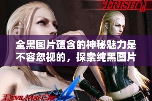 全黑图片蕴含的神秘魅力是不容忽视的，探索纯黑图片的无限可能性。