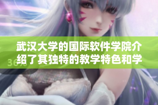 武汉大学的国际软件学院介绍了其独特的教学特色和学术优势