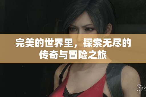 完美的世界里，探索无尽的传奇与冒险之旅
