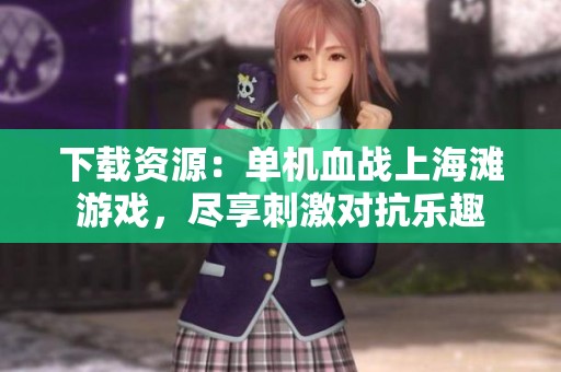 下载资源：单机血战上海滩游戏，尽享刺激对抗乐趣