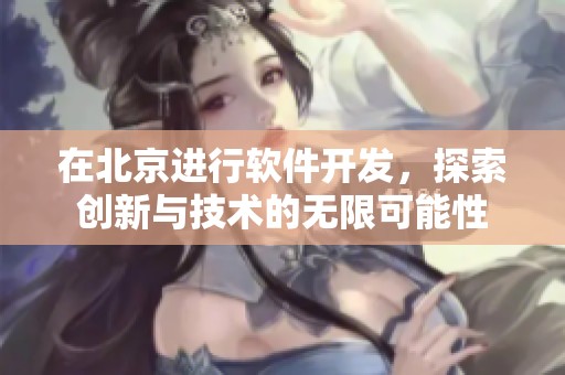 在北京进行软件开发，探索创新与技术的无限可能性