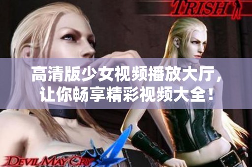 高清版少女视频播放大厅，让你畅享精彩视频大全！