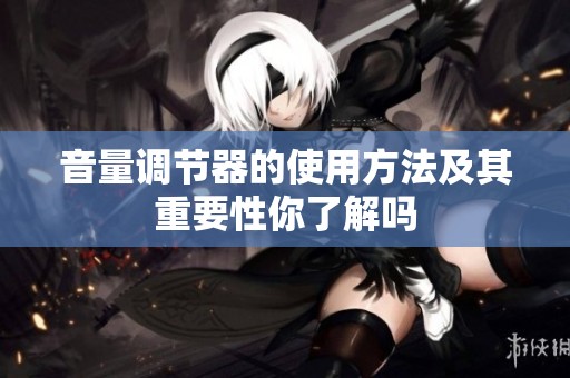 音量调节器的使用方法及其重要性你了解吗