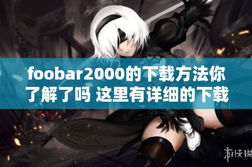 foobar2000的下载方法你了解了吗 这里有详细的下载步骤和指南