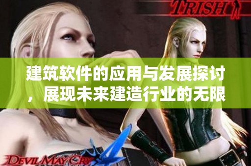 建筑软件的应用与发展探讨，展现未来建造行业的无限可能性