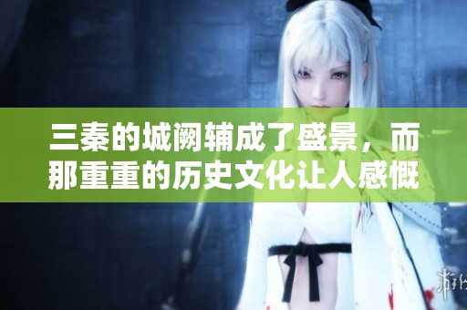 三秦的城阙辅成了盛景，而那重重的历史文化让人感慨万千