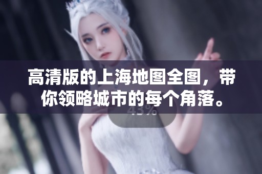 高清版的上海地图全图，带你领略城市的每个角落。