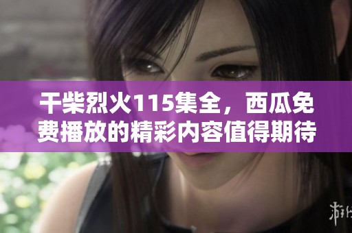 干柴烈火115集全，西瓜免费播放的精彩内容值得期待！