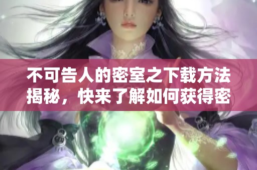 不可告人的密室之下载方法揭秘，快来了解如何获得密室之不可告人吧！
