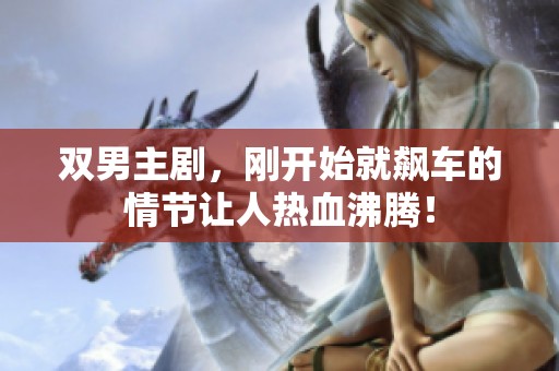 双男主剧，刚开始就飙车的情节让人热血沸腾！