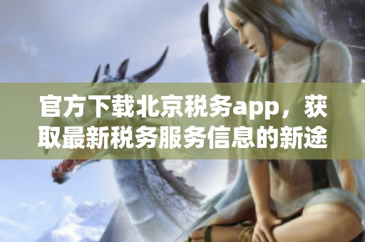 官方下载北京税务app，获取最新税务服务信息的新途径