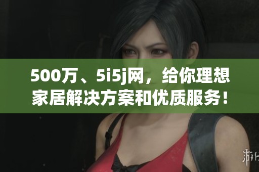 500万、5i5j网，给你理想家居解决方案和优质服务！