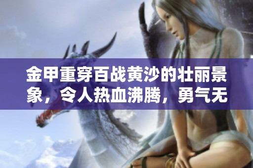 金甲重穿百战黄沙的壮丽景象，令人热血沸腾，勇气无畏。
