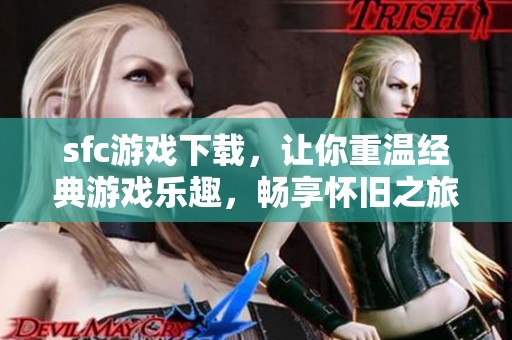 sfc游戏下载，让你重温经典游戏乐趣，畅享怀旧之旅