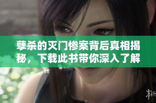 孽杀的灭门惨案背后真相揭秘，下载此书带你深入了解事件真相