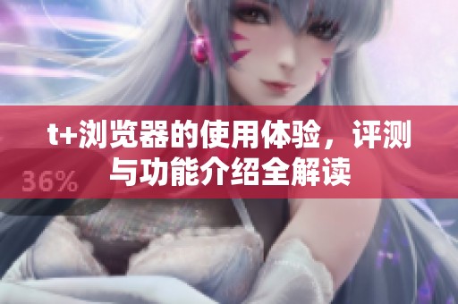 t+浏览器的使用体验，评测与功能介绍全解读
