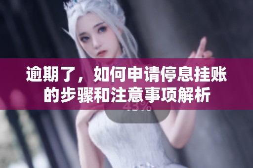 逾期了，如何申请停息挂账的步骤和注意事项解析
