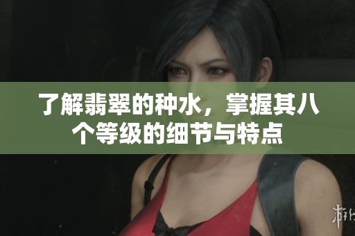 了解翡翠的种水，掌握其八个等级的细节与特点