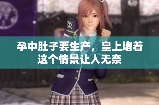 孕中肚子要生产，皇上堵着这个情景让人无奈