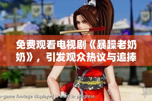 免费观看电视剧《暴躁老奶奶》，引发观众热议与追捧！