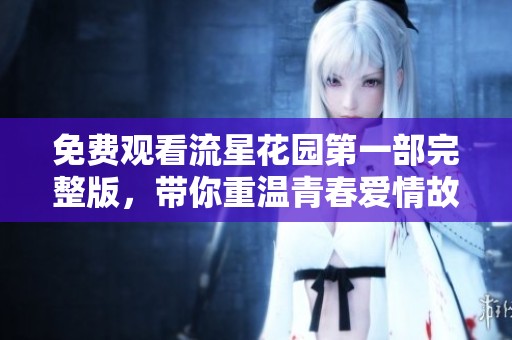 免费观看流星花园第一部完整版，带你重温青春爱情故事的精彩瞬间