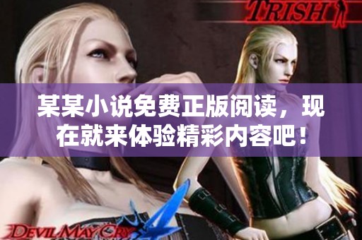 某某小说免费正版阅读，现在就来体验精彩内容吧！